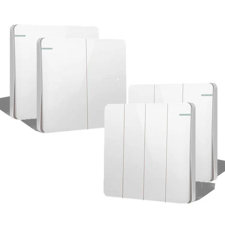 OEM Custom New Injection Mould Wall Electrical Switch Plastic Injection Mold White And Black Acrylic Light Switch fabrication