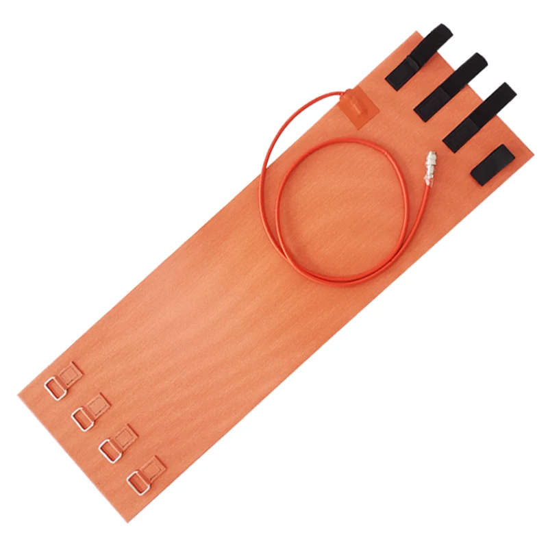 12V heater Customized Heating Elements Silicone Heater Flat Heating Element For Industrial