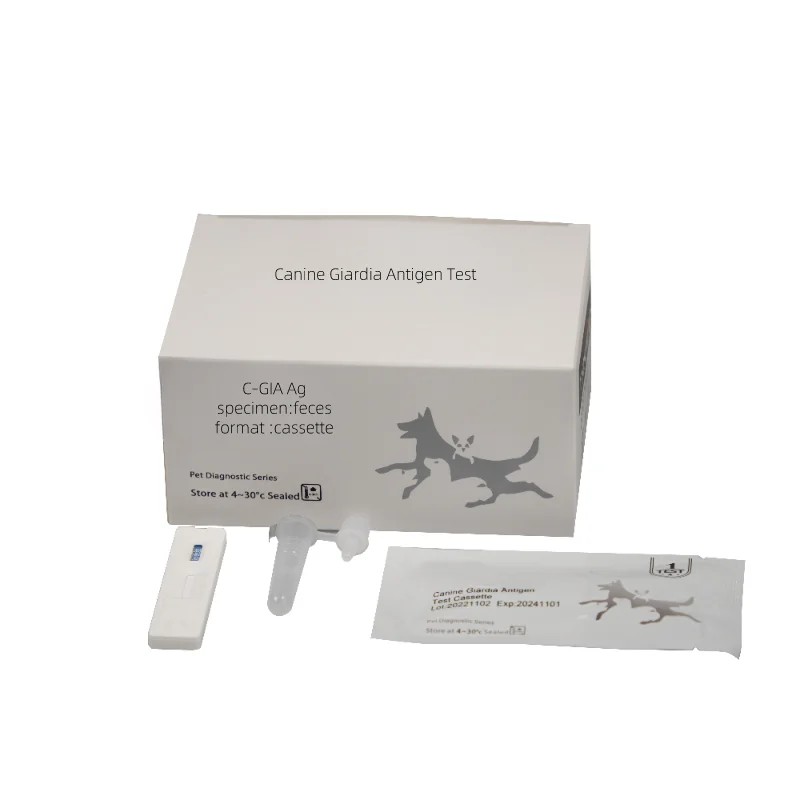Pet Diagnostic Test Kits C-GIA Ag Canine Giardia Antigen Test