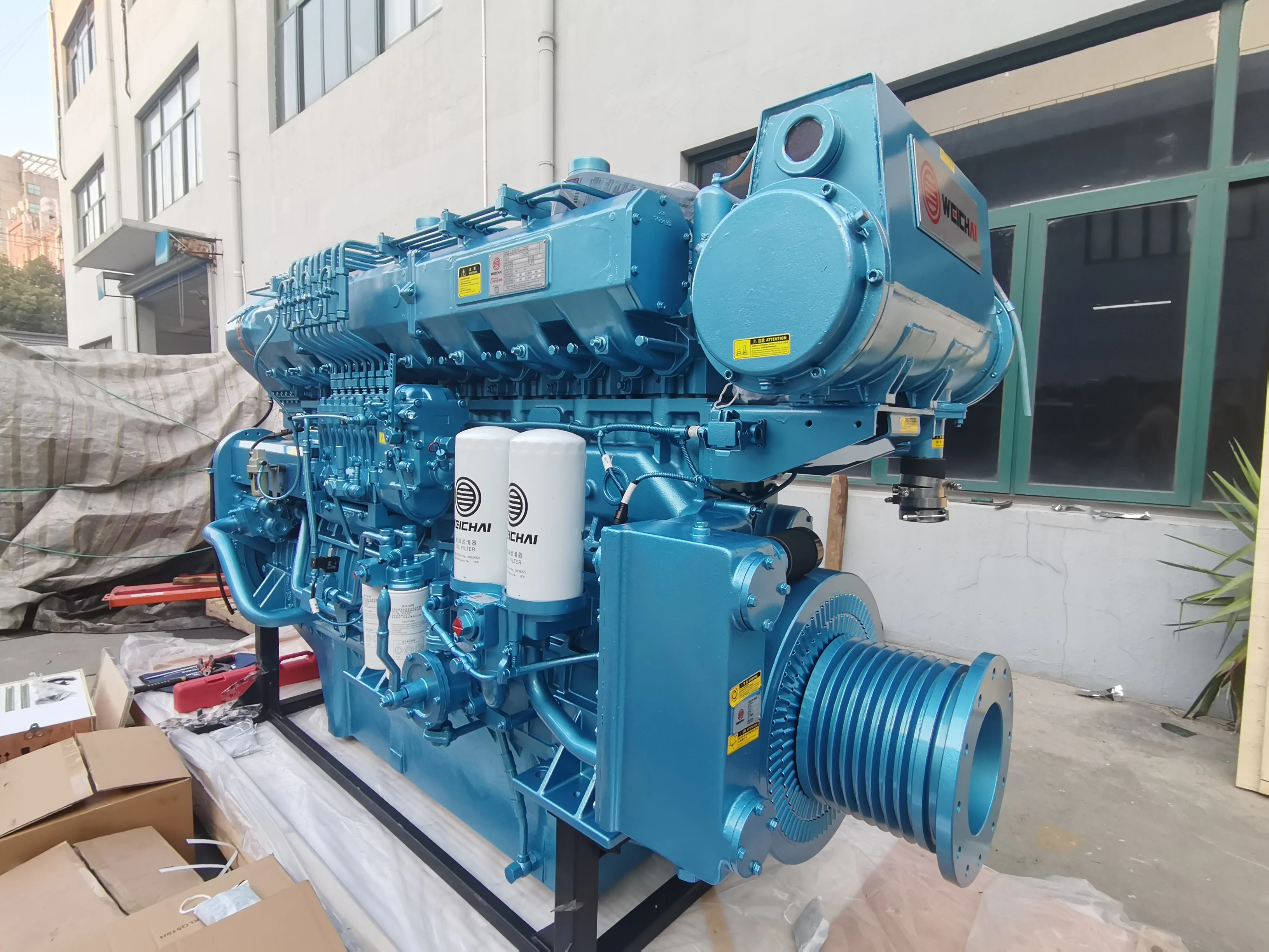 High-speed ship 8 cylinders 8170ZC1000-5 durable diesel engine assemblies