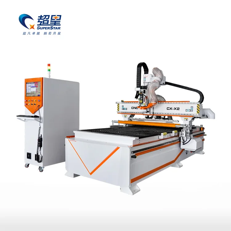 Easy to Operate 1325 ATC woodcutting cnc router machine for wood cabinet door making