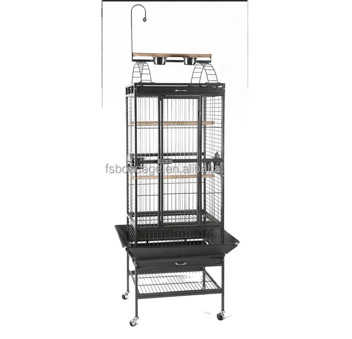 BE-12 Large New Bird Cage Parrot Cage,large metal parrot cage wholesale,High Quality Large House Style Parrot Cage