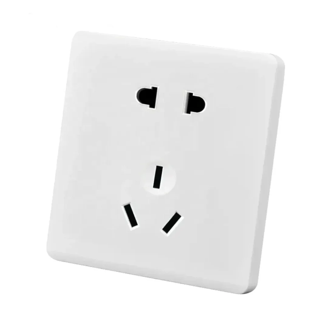 International Electrical 86 Concealed Switch Socket Five-hole Engineering Household Socket Panel