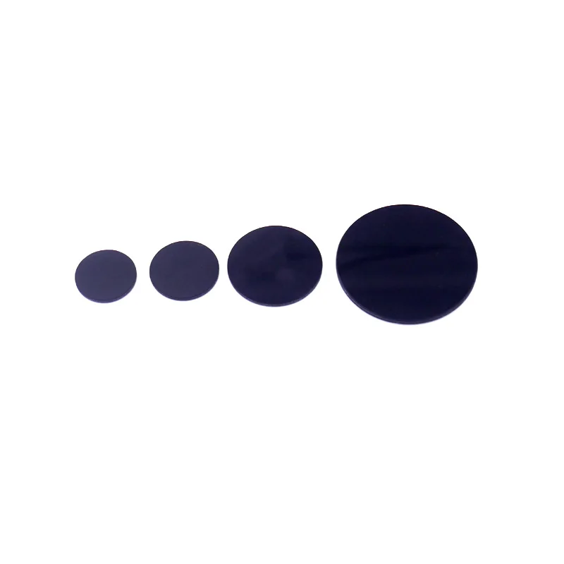ZWB2 Black Glass Lens Filter for WF-501B WF-502B UV LED Flashlight Torch 18mm 20mm 28mm 41.5mm 365nm C8 C12 C8.2 S1 S9 S10