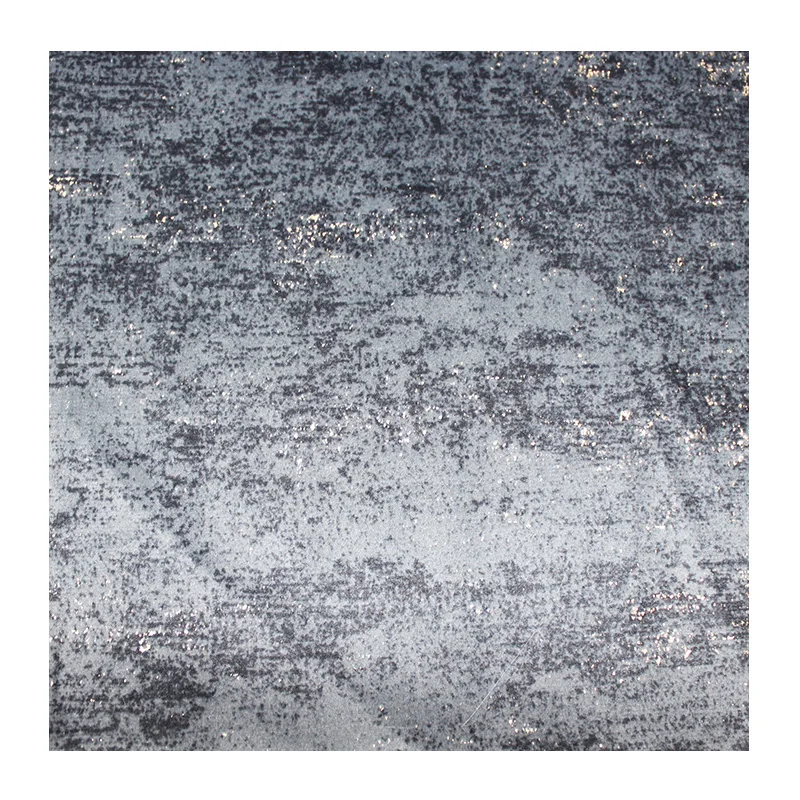 Sofa fabric Holland velvet printing and glue emboss decorative fabric for chair pillow eco-friendly