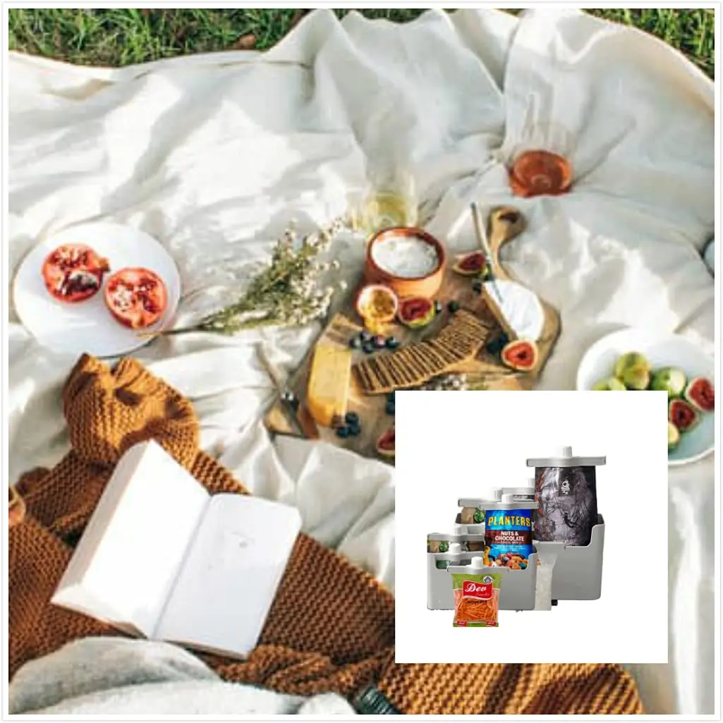 Food Bags Clips for patato Bread Snack Packages Sealing gripstic Kitchen Storage Heavy Duty Funny sealers Plastic with Nozzle