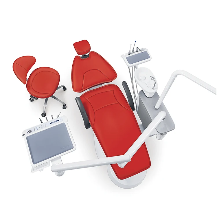 Luxury Dental Chair Dentistry Equipment with Dentist Stool