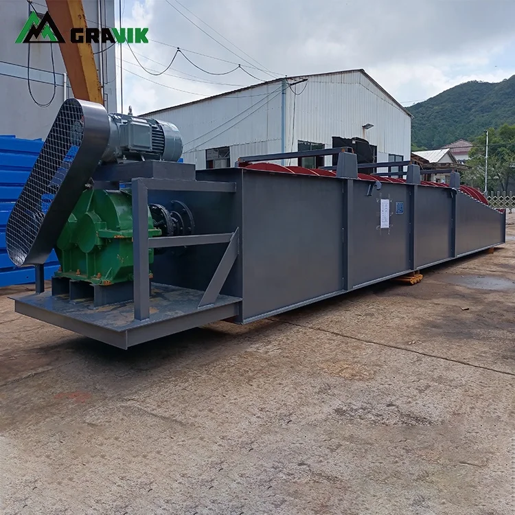 Spiral Washer Mining Plant Equipment Iron Ore Washing Machine Screw Sand Washer