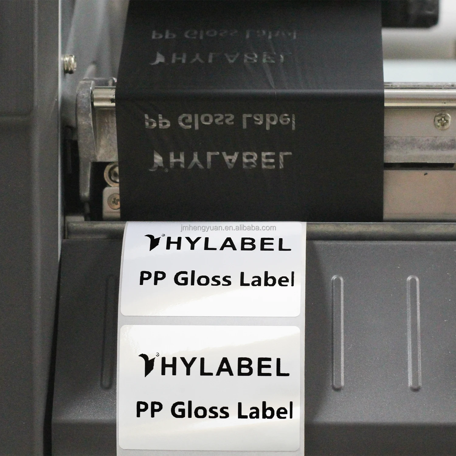 Custom 58mmx40mm Gloss or Matt PP Adhesive Label Waterproof BOPP Material 58x40 PP Label