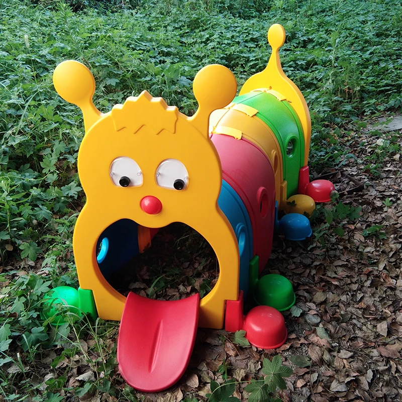 high quality security caterpillars crawling tunnel for infant toddler