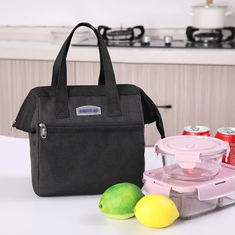 Eco-Friendly Large Reusable Thermal Insulated Grocery Cool Carry Cooler Lunch Tote Bag For Frozen Food