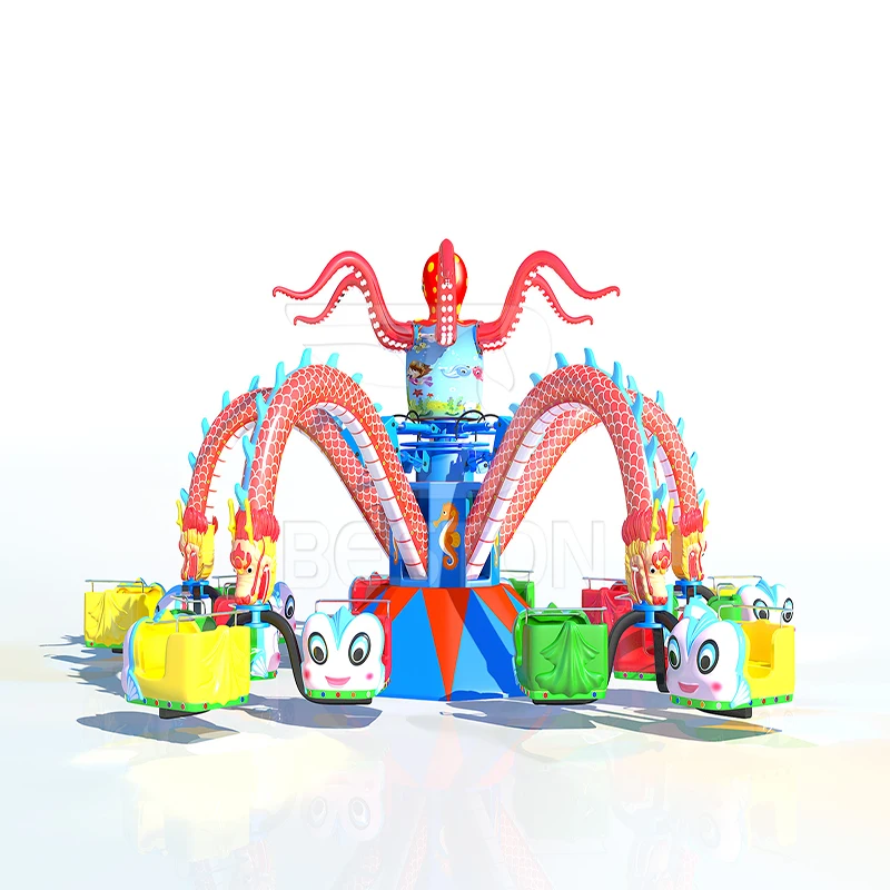 Human Gyroscope Rides Amusement Park Ride For Sale Octopus Rides