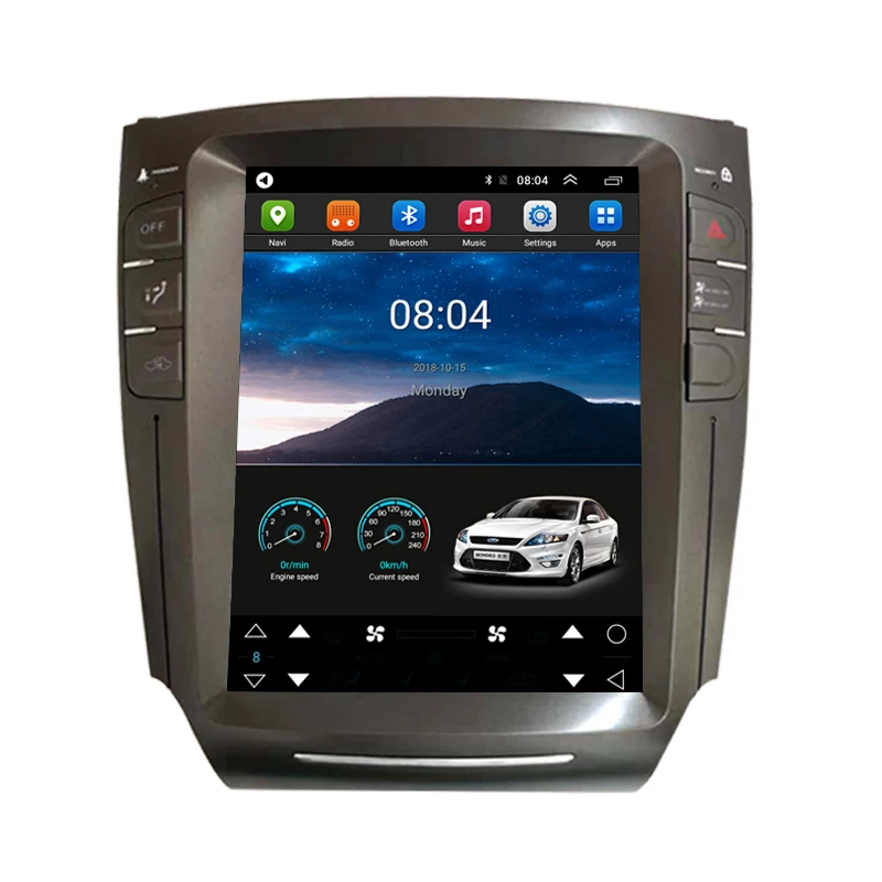 Автомобильный радиоприемник ZOYOSKII Android Gps для Lexus Is Is250 Is300 Is350 с вертикальным экраном в стиле Тесла Мультимедийный проигрыватель с навигацией 2005-2011
