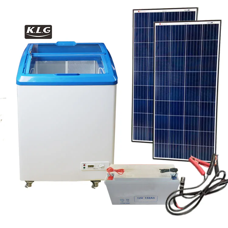 SD-158Y commercial Vertical showcase curved glass door ice cream chest freezer with lamp box and stickers