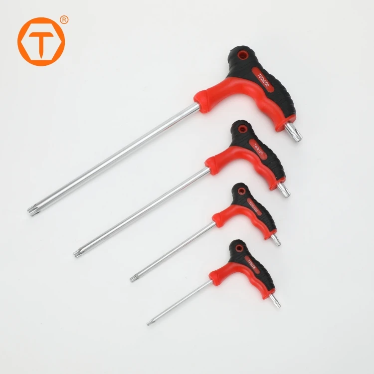 16Pcs ball end hex wrench t handle long llaves torx wrench allen key set with handle