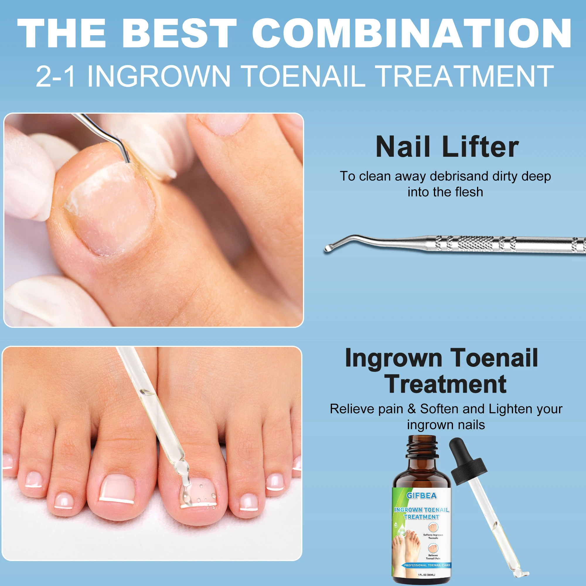 Best Nail Fungus Toenail Repair Solution Toenail Essence Oil Corrector Removal Kit Ingrown Toenail Treatment