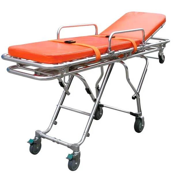 ES-2D Emergency Hospital Aluminum Ambulance Stretcher Trolley