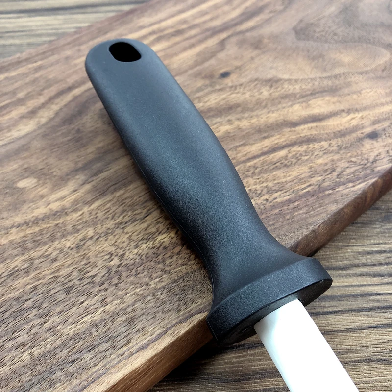 10 inch ceramic honing rod diamond kitchen knife sharpener  Knife Sharpener Rod