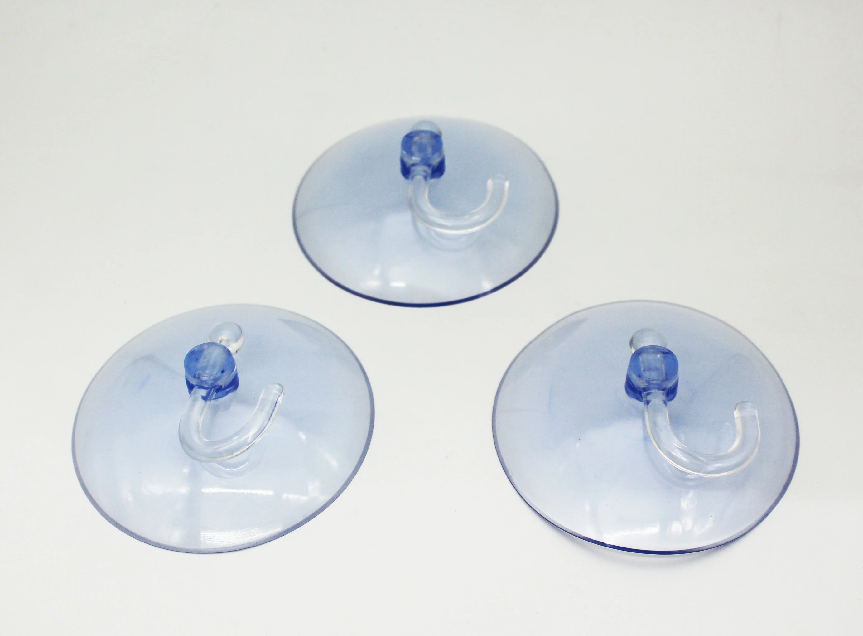 
Bathroom kitchen clothes hook plastic transparent shower suction cup sucker wall hook 