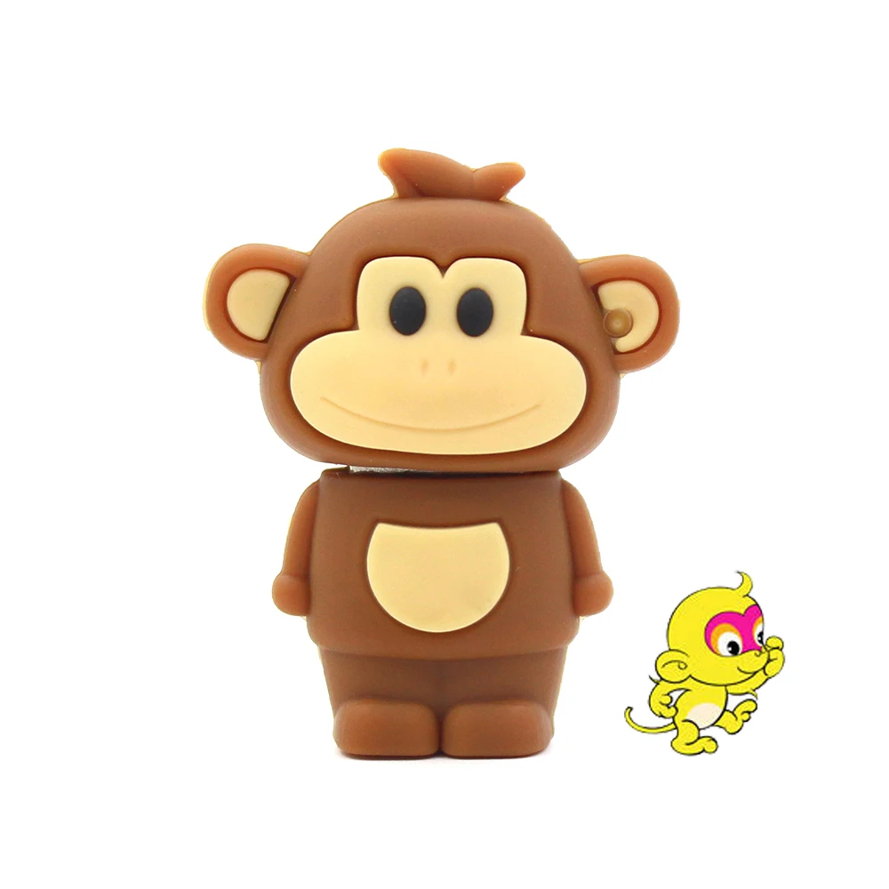 Cartoon Tiger Usb Flash Drive Disk Animal Dog Rabbit Horse Monkey Memory Stick Mouse Pendrive Pig Cattle Pen drive 8GB   Dragon