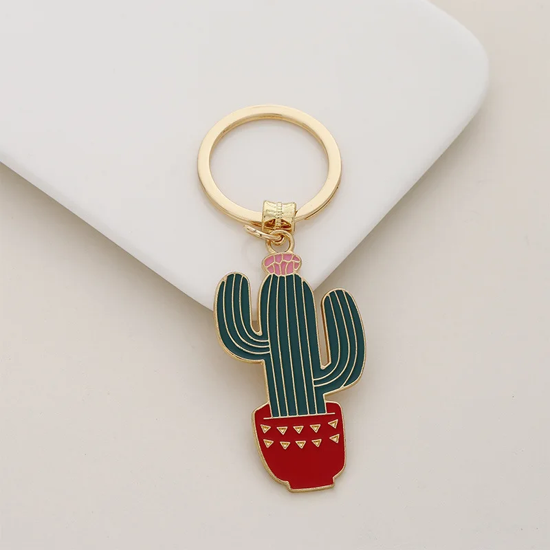 Wholesale cute shell key chain metal crafts accessories custom pearl gold key ring enamel keychains