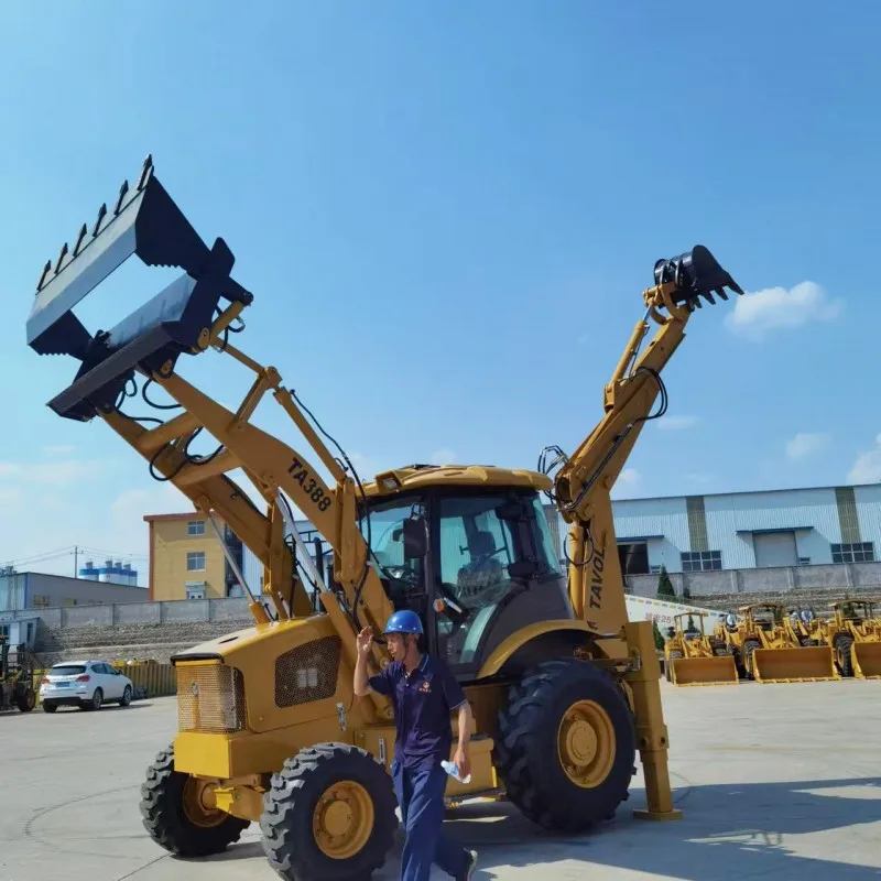 Competitive Price High Quality 4WD Small Backhoe 388 388H Wheel Loader
