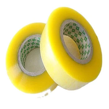 Waterproof Adhesive BOPP Gum Tape 5m Transparent Carton Packing Tape with Printed Logo China Offered Rubber Carton Package Box