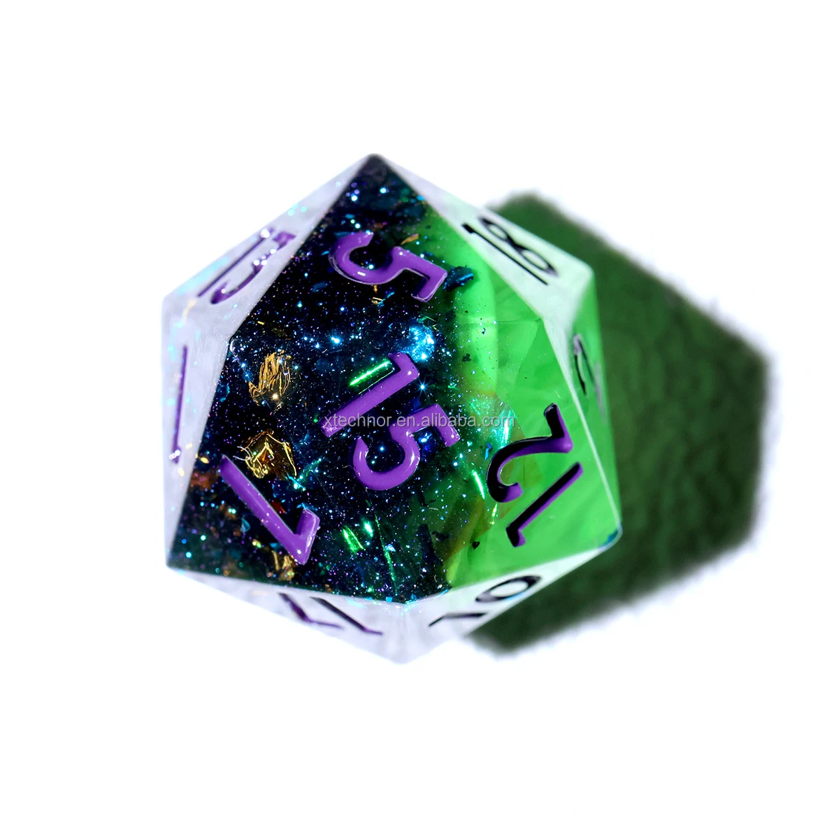 RPG Dice For Role Playing Table Game Polyhedral Resin DND Dice Set Handmade Board Games Sharp Edge Dice DND Gift-N23