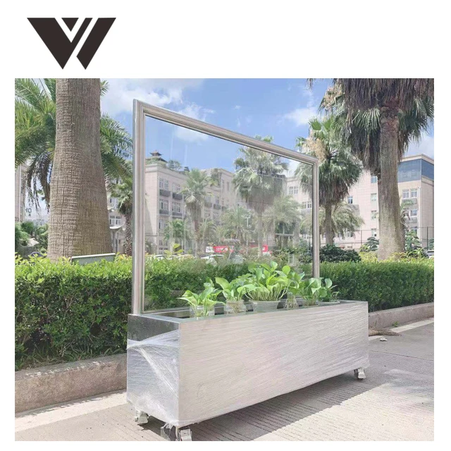 Weldon street cafe barrier with wheels outdoor cafe barriers in stock