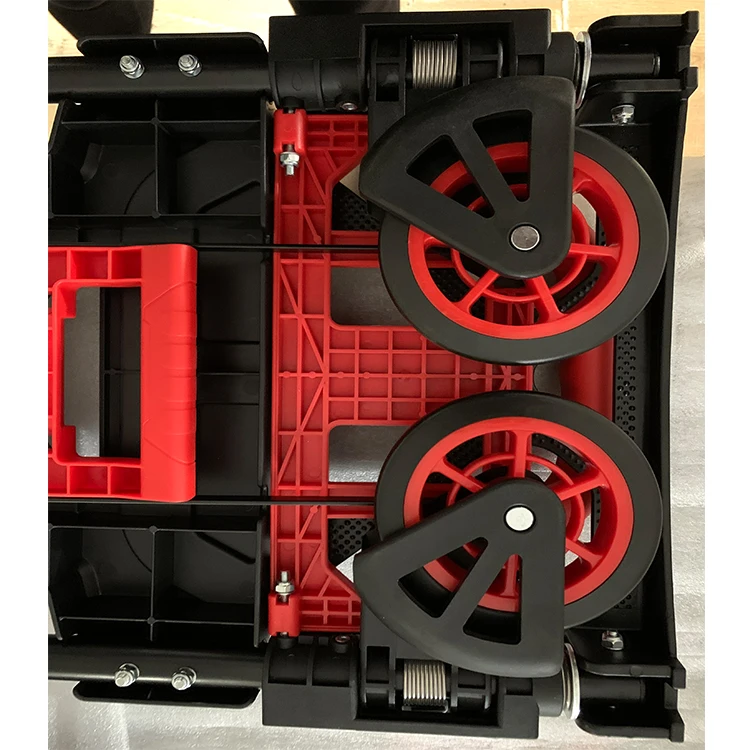 Wholesale Factory Customized Hand trolley cart foldable aluminum shopping trolley