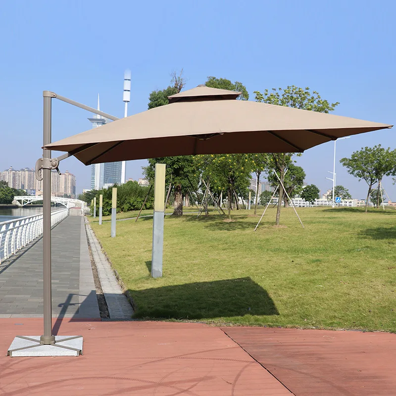 Hot Sale Big Size Folding Custom Parasol Restaurant Pool Sea Sun Umbrella Outdoor Beach Patio Umbrella