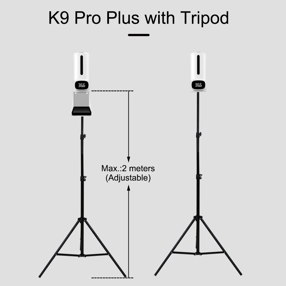 DAZ K9 Pro Plus Stand Spray Alcohol Dispensador De Alcohol Gel Dispenser FLoor Standing Dispenser Spray Alcohol Spray Sanitizer