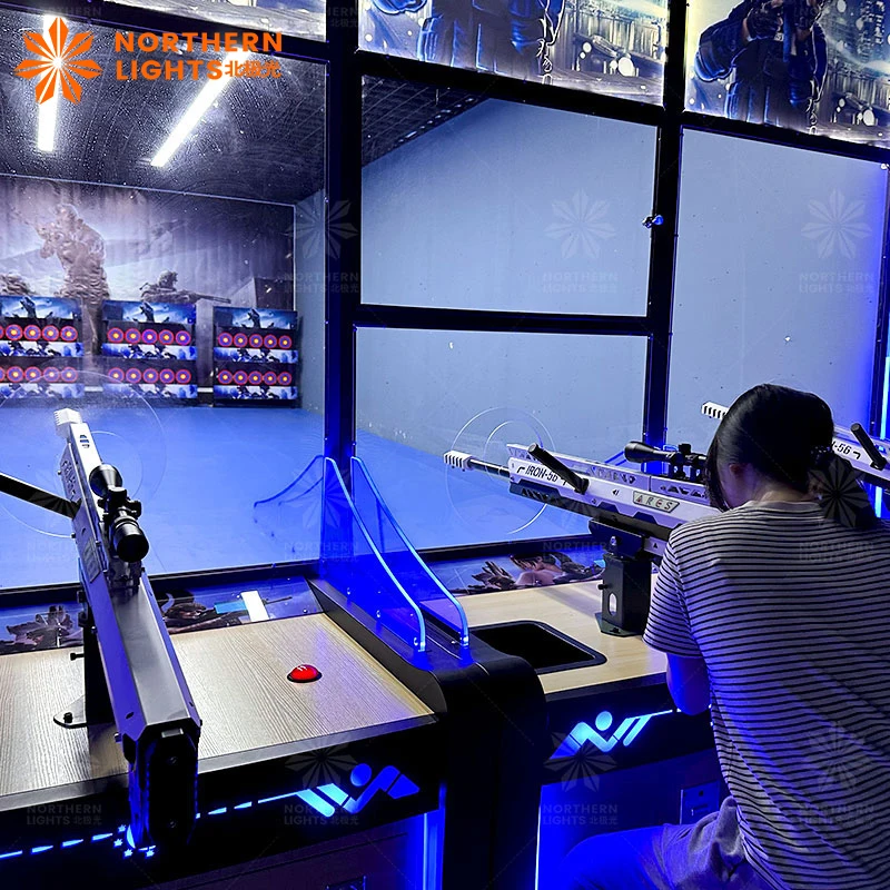 Indoor Hot Selling Shooting Practice Target Shooting Range Simulator For Arcade Game Center