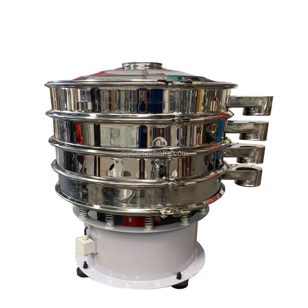 DZJX 1000mm circular vibrator sieve for sulphate orange juice poultry feed vibrating filter soil vibrator separator
