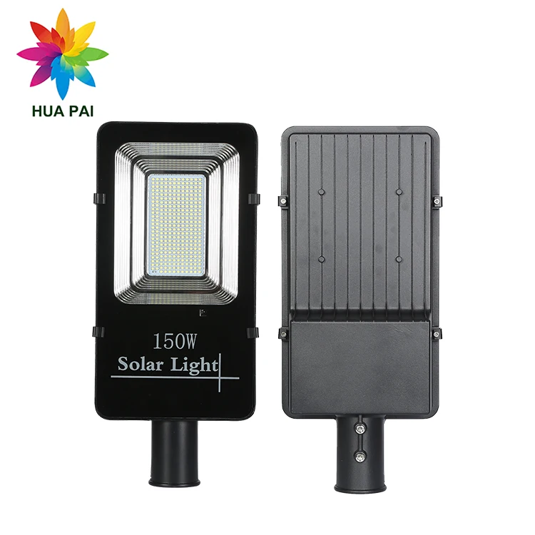 HUAPAI Optical Control Ip65 Waterproof 60watt 100watt 150watt 200watt LED Solar Power Street Light