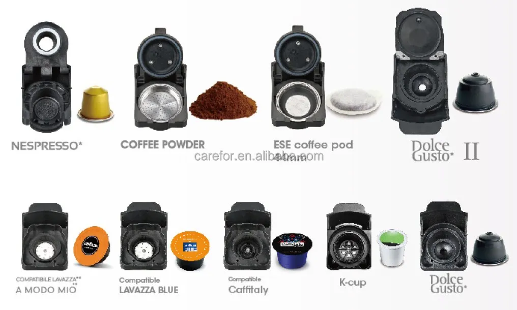 Customized portable capsule coffee machine for espresso and dolce gusto coffee maker Fashon design capsules coffee machine for