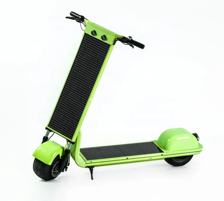 2 Wheels 350W 36V Speed 25km/H Fat Tire Electric Solar Scooter Citycoco Scooter Moped E-bike