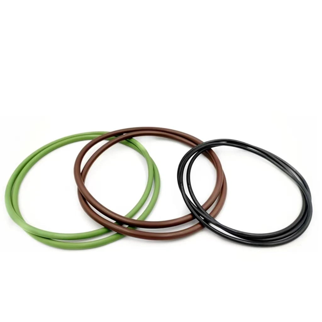 Oil-resistant and wear-resistant acrylic/fluoroplastic sealing ring