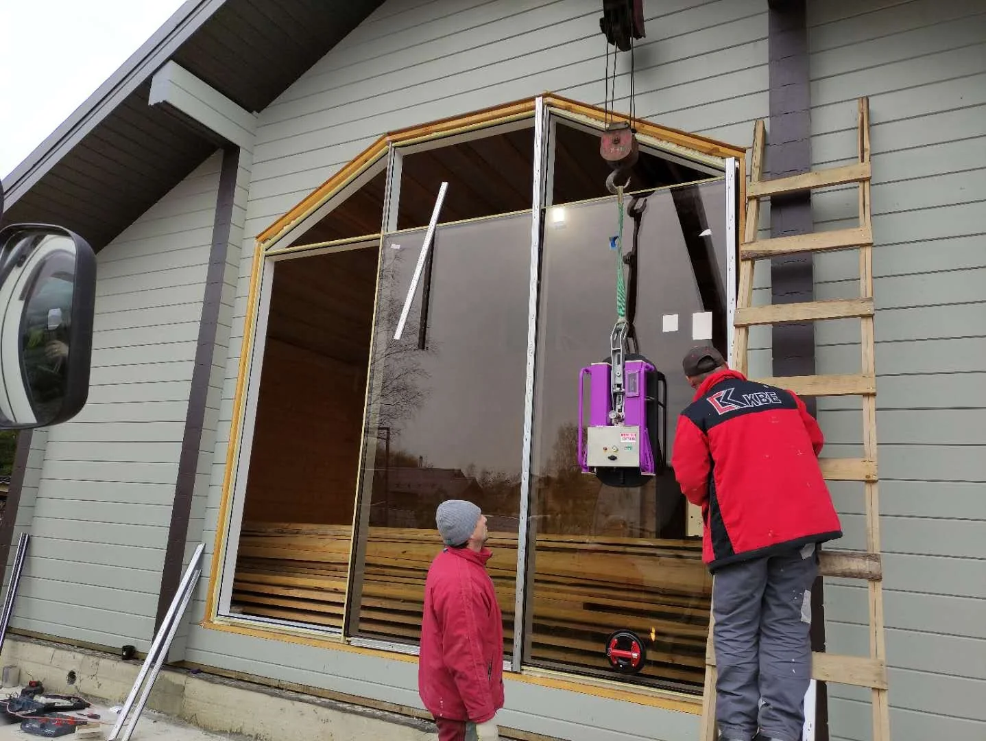 Glass vacuum  lifter