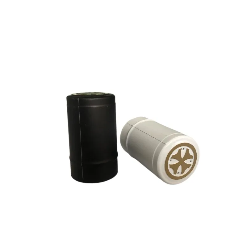 Factory Supply New Type Colorful Aluminum Foil Capsule Sealing Cap Pvc Wine Bottle Shrink Caps