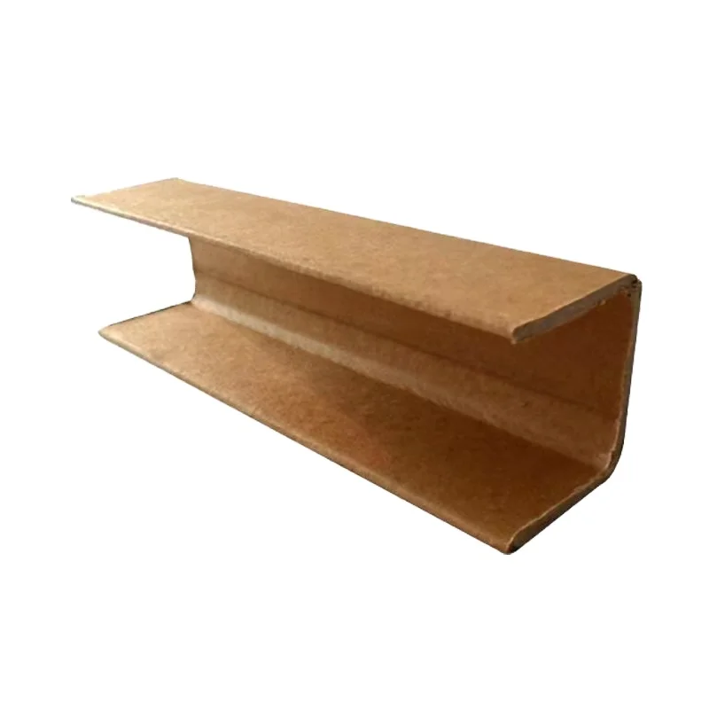 OEM Customized U Shape Plain Cardboard Edge Corner Protector For Stone And Other Products Protective Usage