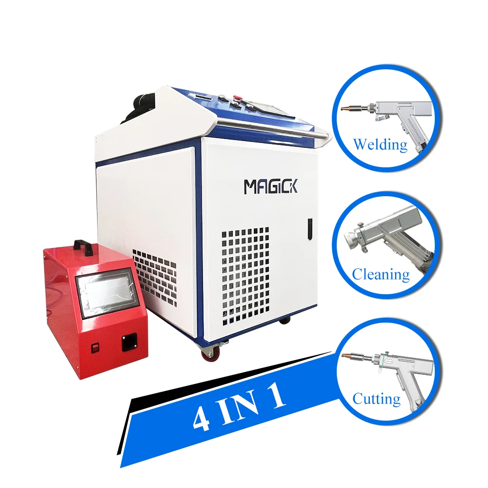 MKLASER Factory Direct aluminum metal laser welder mini Fiber Laser Welding Machine to weld all kinds of metal materials