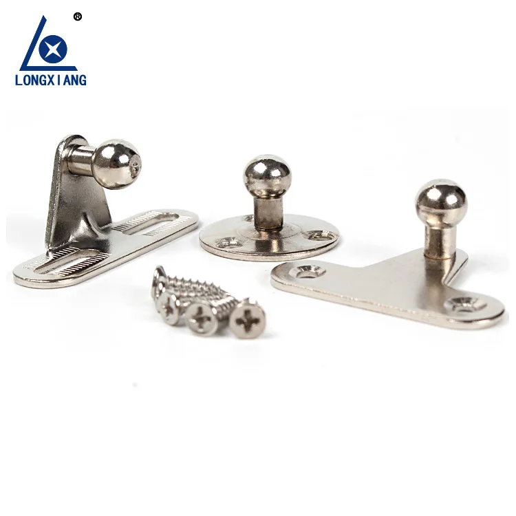 Furniture gas spring 50N with 3 type brackets for cabinet door gas struts