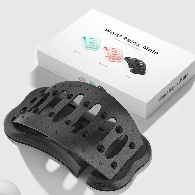 Custom Portable Multi-level Lumbar Support Stretcher Spinal Back Stretching Device Back Massager