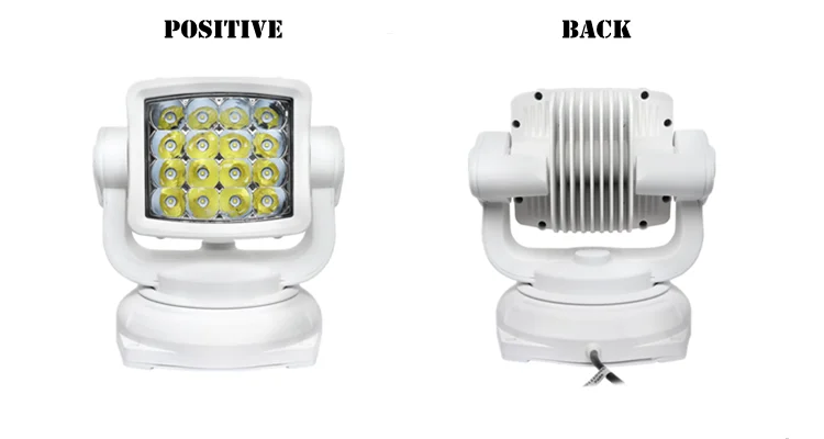 80W Waterproof LED Search Light Marine for Yacht Boat Car RV TG08-80