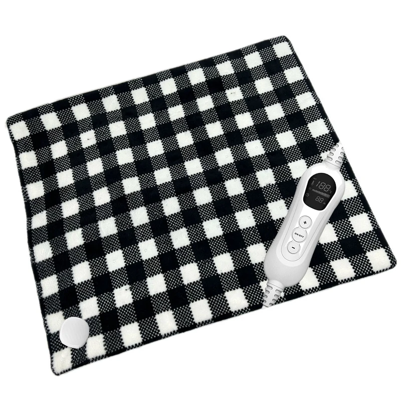 Heating pad to relieve fatigue detachable controller for machine washing 6-speed temperature control LCD display 3-speed control