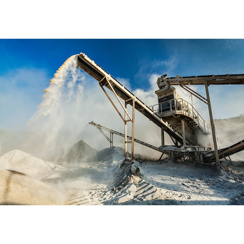 Factory custom B1200 heavy duty mining ore belt conveyor with feeding hopper