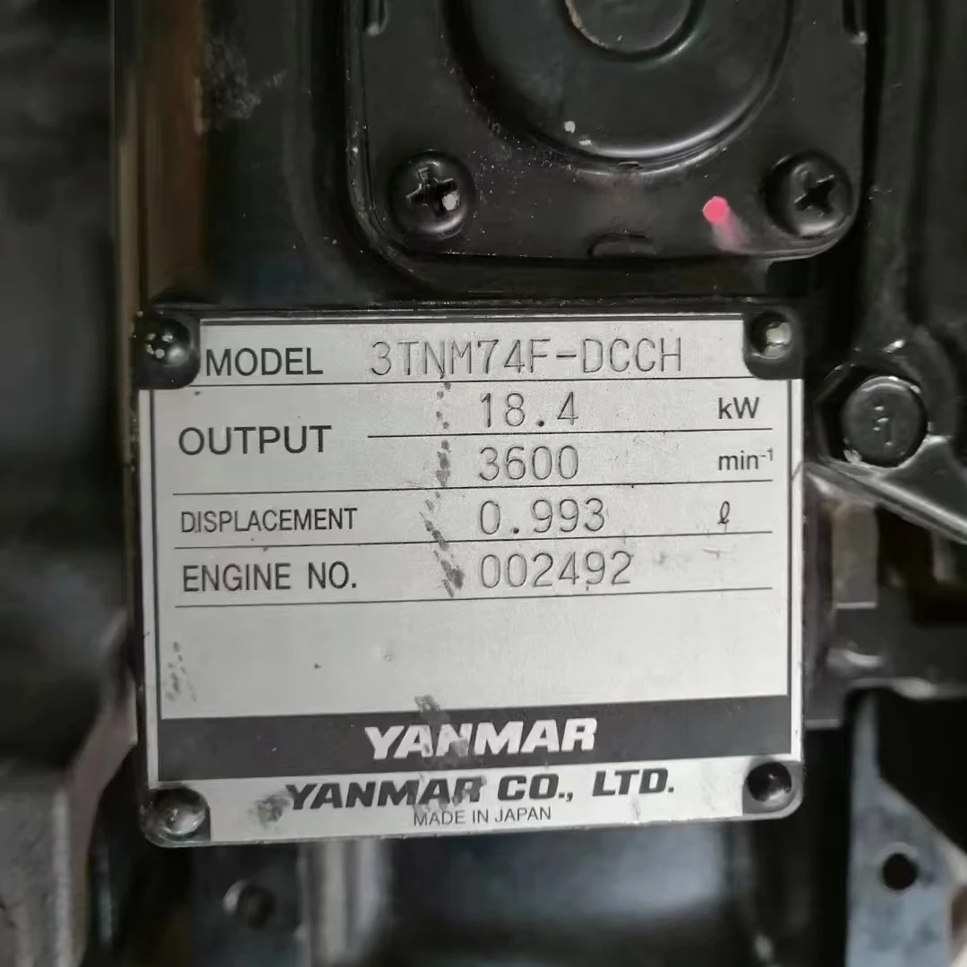 Новый оригинальный YANMAR 3TNV74 сборочные строительные машины с дизельным двигателем отличное качество сборка двигателя всей серии