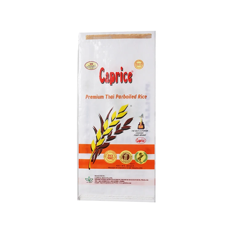 
China Custom Pp Rice woven Packaging Bag 