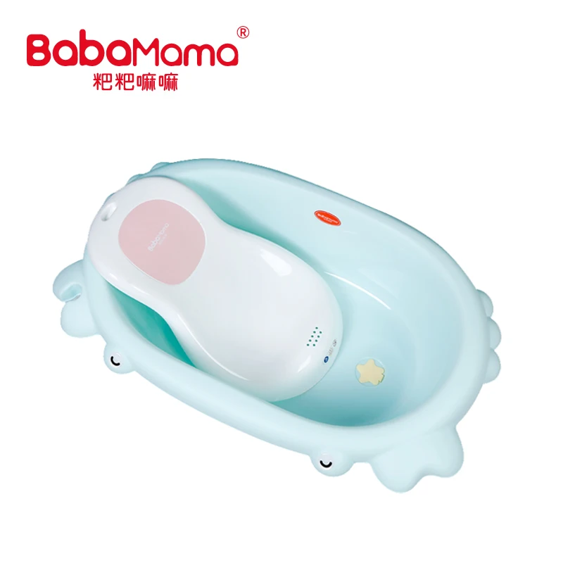 Краб форма Happy От 0 до 6 лет Детские футболки Бесплатная доставка Пластиковые вкладки для детей--ванны с не соскальзывающая опора